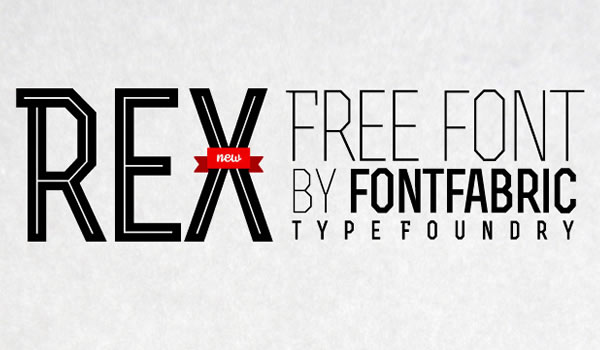 free-font-rex