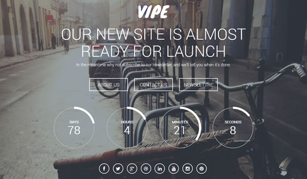 vipe-coming-soon-template