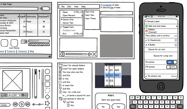 Image result for GUI wireframe tools