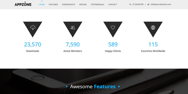 appzone-bootstrap-landing-page