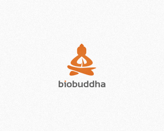 bio-buddha-negative-space-logo